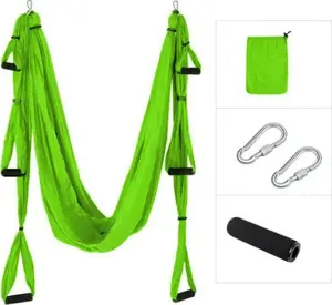 Aerial Yoga Hammock Master 2.5 m by Master — lightweight cotton/nylon fabric, suspension set included MAS4A329