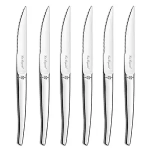 Knife/cutlery block set Amefa Jet 6 pcs — stainless steel blades and handles