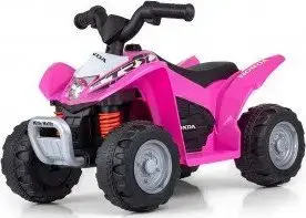 Электромобиль-квадроцикл Milly Mally HONDA ATV розовый — детский на аккумуляторе