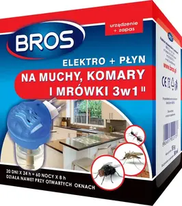Liquid insect repellent refill BROS Elektro+ for flies, mosquitoes and ants