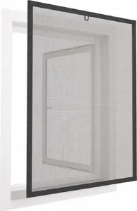 Window mosquito net EASY LIFE ALU 120 x 140 cm, aluminum frame, anthracite