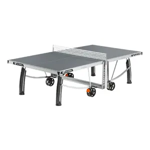 Galda tenisa galds Cornilleau Pro 540M — locāms uz ritenīšiem, 2 virsmas + pamatne, 7 mm virsma, 84 kg, rāmis 6 cm