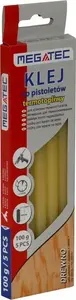Klejas stieņi kokam Megatec 11 mm x 200 mm dzelteni, 5 gab. (BN1724 220 DR)