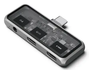 Laptop dock Satechi ST-HXRAJM — USB 3.2 Gen 2 (Type-C), 100W PD, Grey
