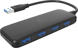 USB-хаб HP DHC-CT110 4 порта USB 3.0, черный