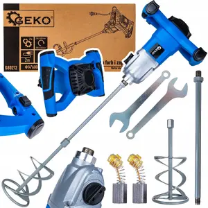 Электрический мешалка для красок и растворов GEKO 1600W 2‑скорости