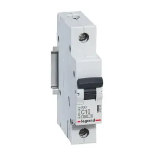 Автоматический выключатель Legrand RX3 миниатюрный Тип C 10 A 210–250 V 50/60 Hz IP20 17.7×77.8×88.5 мм