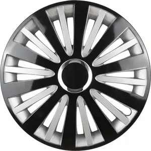 Wheel cover Leoplast Falcon 16" black-silver for 16-inch wheels