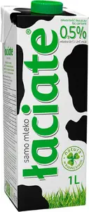 Milk Łaciate 0.5% fat, 1 L bottle