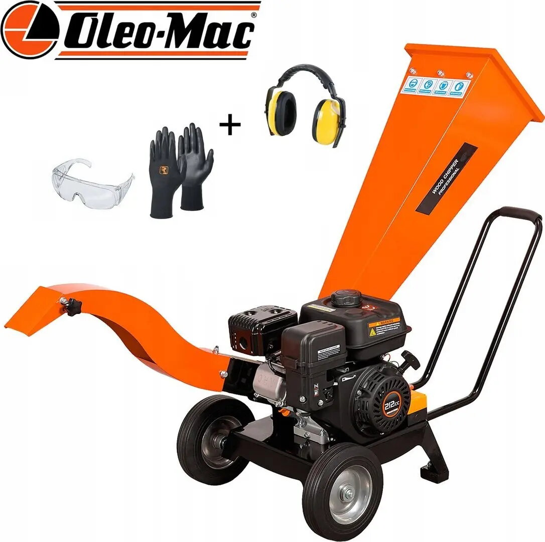 Dīzeļ/benzīna zaru smalcinātājs Oleo-Mac OM-Line RDR60