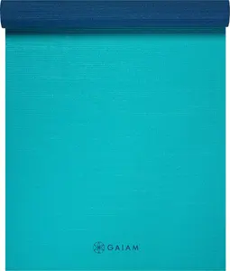 Yoga mat Gaiam Open Sea (62199) — standard thickness, non-slip surface, travel-friendly