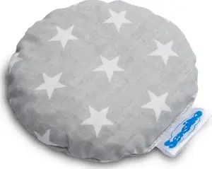 Comforting Cherry Pit Heat Pack Sensillo Termofor Szary Gwiazdki 4409 – reusable natural filling