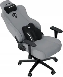 Spēļu krēsls Anda Seat Novis Plus XL — pelēks, grozāms, XL izmērs