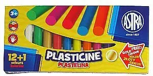 Modelling Clay Set Astra — 12 Colors with Free Gold Color (Astra WIKR-977948)