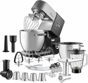 Food processor SENCOR S71013829 — kitchen robot, black/gray, multifunction