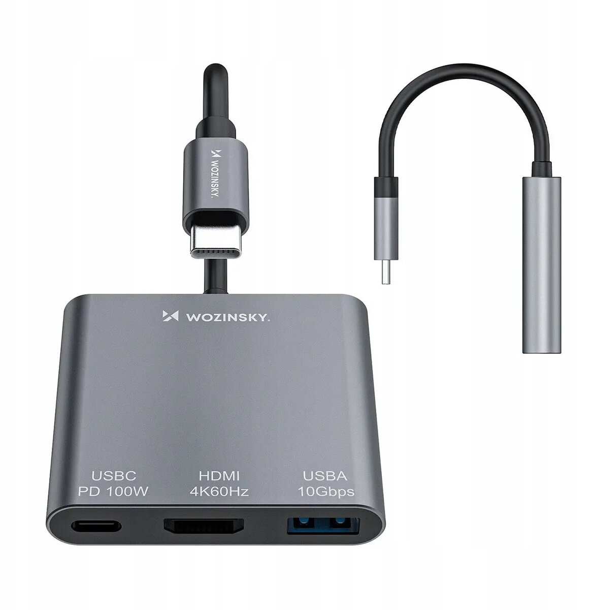 Wozinsky WHCH-01 USB-C hubs ar PD