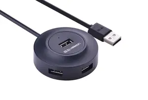 USB hub UGREEN 20277 Black — compact multiport interface hub, model UGR600BLK