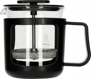 Coffee press HARIO Cafe Press U Black 300 ml glass plunger cafetière