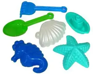 Wader sand play set in storage bag - model 36285, portable children’s beach toy set