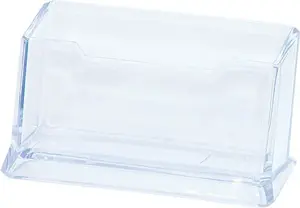 Card holder Donau PRZYBORNIK TRANSPARENTNY NA WIZYTÓWKI 7475001-99 transparent business card organizer