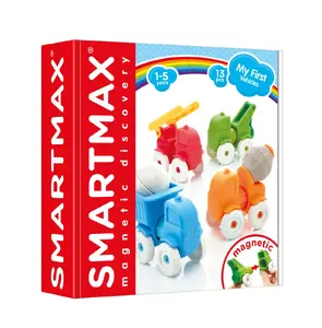 Игрушечный грузовик Iuvi SmartMax My First Vehicles для 1–5 лет, разноцветный, магнитный конструктор