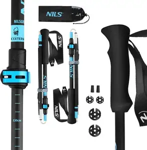 Trekotāji Nils Extreme TK8604 alumīnija, regulējami 38,5–135 cm