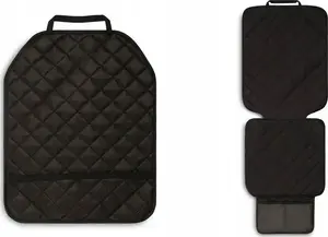 Car seat protective set Caretero ZESTAW: quilted seat protector and seatbelt cover