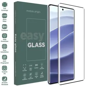 Закалённое стекло защитное MOBILE ORIGIN для Redmi Note 14 Pro 5G — EasyGlass