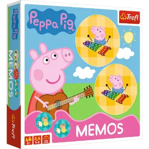 Карточная игра TREFL Peppa Pig Memos Peppa — мемори для детей от 3 лет
