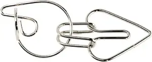 Wire Puzzle G3 Racing No. 25 — metal disentanglement puzzle, difficulty level 3/4