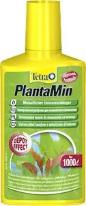 Šķidrais akvārija augu mēslojums Tetra PlantaMin 100 ml — koncentrēts mikroelementu šķīdums