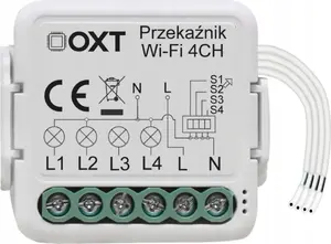 OXT Мини релейный модуль 4 канала WiFi совместимый с Tuya — модуль умного дома