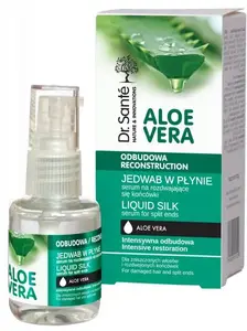 Сыворотка для секущихся кончиков Elfa Pharm Aloe Vera 30 мл — жидкий шелк для кончиков волос