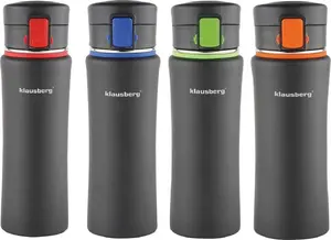 Ceļojumu krūze Klausberg KB-7103, 480 ml, termo, pelēka