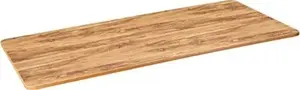 Desk top Powerton WPTT160-OR, laminated chipboard, rustic oak, 160×75×1.8 cm