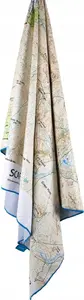 Quick-dry towel LIFEVENTURE SoftFibre OS Map Giant Scafell Pike