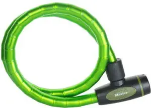 Velosipēda U-atslēga MASTERLOCK QUANTUM 8228 zaļa
