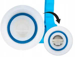 Butterfly valve GEKO for Mauser IBC GW-S75x6 / GZ-S60x6 (60) – connection for IBC container