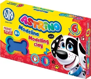 Modeling clay set Astra-papier Modelina 6 colors Astrino ASTRA
