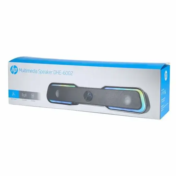 HP DHE-6002 Black wired speaker Photo 7