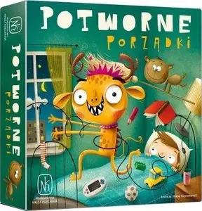 Galda spēle nasza księgarnia Gra Potworne Porządki — ģimenes galda spēle, poļu izdevums