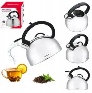 Stovetop Whistling Kettle Klausberg KB-7910, Stainless Steel, 2.5 L