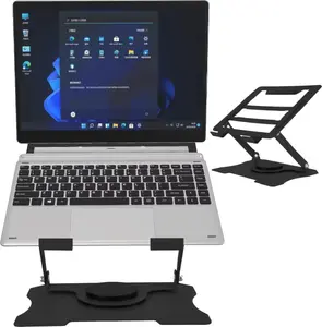 Laptop stand Mozos N4-BK ergonomic adjustable cooling riser for notebooks