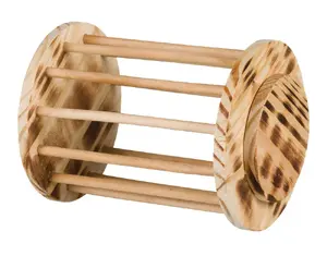 Feeder/Water Dispenser Trixie TRIXIE 61192 Universal for Small Animals, Wood, Ø15 cm, Depth 190 mm