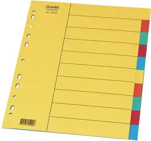 Cardboard dividers Elba PRZEKŁADKI KARTONOWE 10 sheets A4 605000
