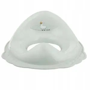 Toilet Seat Cushion Cover Maltex Lama with Non-Slip Rubber Straps, Sage Green