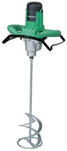 Power stirrer HITACHI UM16VST(LA) 1500 W, max 650 RPM, M14 spindle, max stirrer Ø 16 cm, weight 5.6 kg