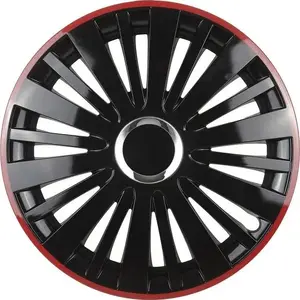 Wheel Cover Leoplast Falcon 16" black with red rim