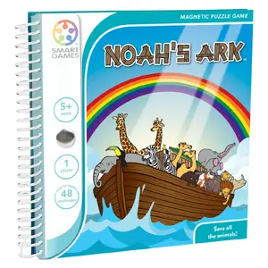 Children's logic puzzle game Smart Games Noah's Ark for ages 5+, single-player, multicolour