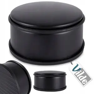 Door Stopper Vilde metal black 11.5 cm